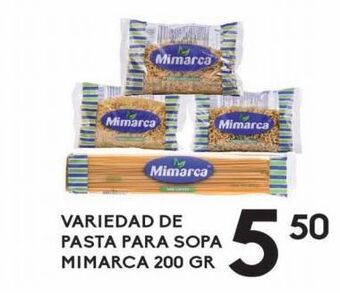 Alsuper Pasta para sopa mimarca 200g oferta