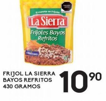 Alsuper Frijol la sierra bayos refritos 430g oferta