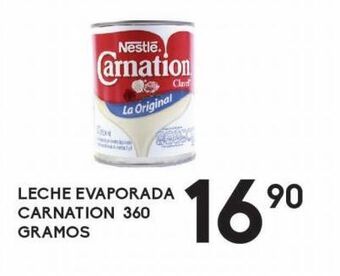 Alsuper Leche evaporada carnation 360g oferta