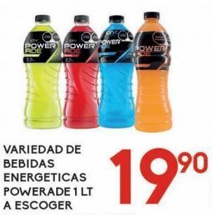 Alsuper Bebidas energéticas powerade 1l oferta