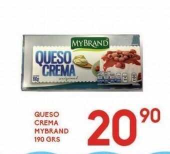 Alsuper Queso crema mybrand 190g oferta