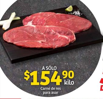 Soriana Híper Carne de res para asar kilo oferta