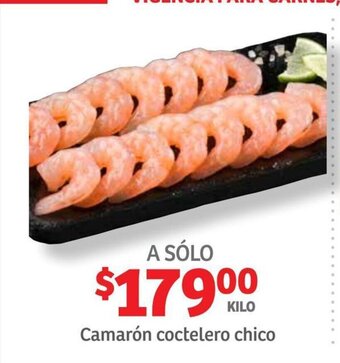 Soriana Híper Camaron coctelero chico oferta
