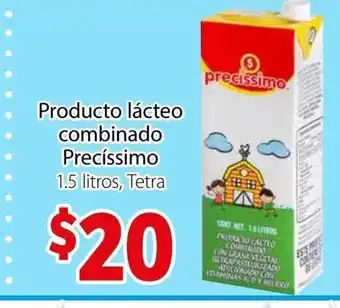 Soriana Mercado Producto lacteo combinado Precissimo 1.5 litros, Tetra oferta