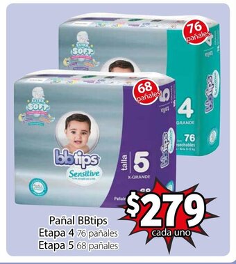 Soriana Mercado Pañal BBtips oferta