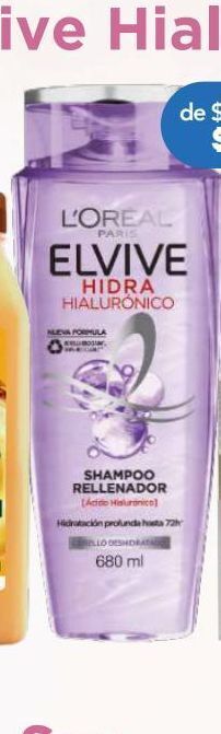 Farmacia San Pablo Elvive shampoo hidra hialuronico c/680ml oferta