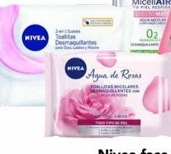 Farmacia San Pablo Nivea toallitas desmaq rosas emp c/25pzs oferta