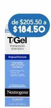 Neutrogena shampoo t gel btl c/130ml