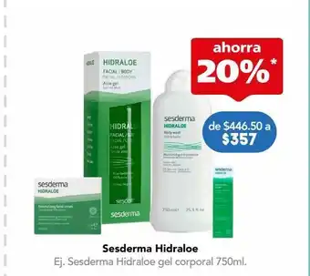 Farmacia San Pablo Sesderma hidraloe aloe btl c/250ml oferta