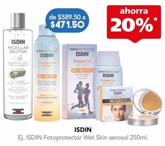 Farmacia San Pablo Isdin wet skin btl c/200ml oferta