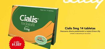 Farmacia San Pablo Cialis tab 5mg caj c/14 oferta