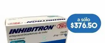 Farmacia San Pablo Inhibitron twit cap 20/1100mg caj c/30 oferta