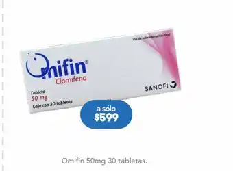 Omifin tab 50mg caj c/30