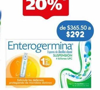 Farmacia San Pablo Enterogermina 4 bufc  amps c/10 oferta
