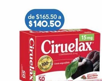 Farmacia San Pablo Ciruelax com laxante c/50 oferta
