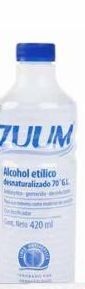 Farmacia San Pablo Zuum alcohol btl c/420ml oferta