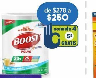 Farmacia San Pablo Boost high protein sabor natural c/370gr oferta