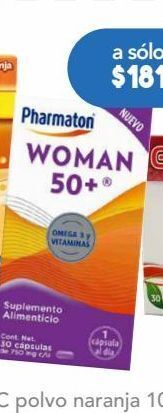 Farmacia San Pablo Pharmaton woman 50+ cap 750mg fra c/30 oferta