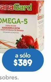 Farmacia San Pablo Granagard omega 5 cap 0.640g bot c/30 oferta