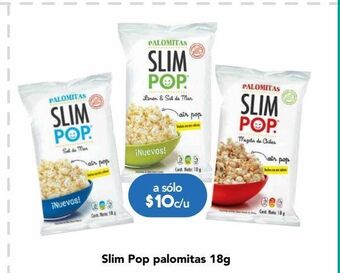 Farmacia San Pablo Slim pop palomitas limon y sal c/18gr oferta