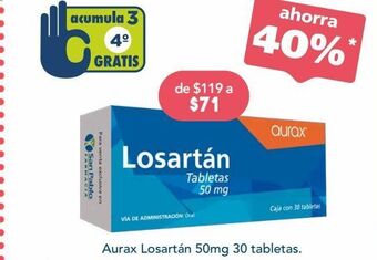 Farmacia San Pablo Losartan tab 50mg c/30 cronix oferta