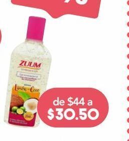 Farmacia San Pablo Zuum gel antibact limón coco c/250ml oferta
