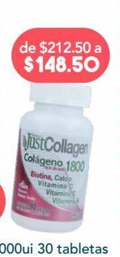 Farmacia San Pablo Justcollagen colageno hidrolizado c/90 oferta