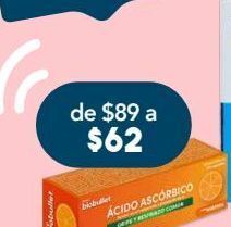Farmacia San Pablo Biobulet acido ascorbico com 1 gr c/10 oferta