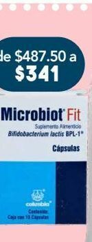 Farmacia San Pablo Microbiot fit cap 1x10 10ufc c/15 oferta