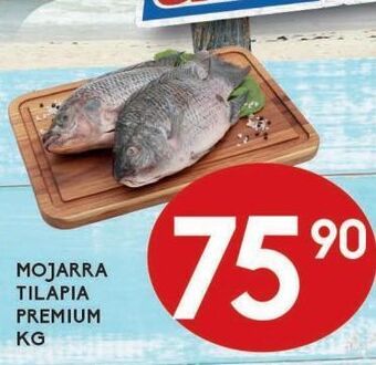 Alsuper Mojarra tilapia premium kg oferta