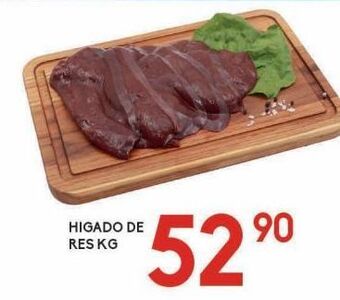 Alsuper Hígado de res kg oferta