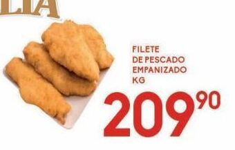 Alsuper Filete de pescado empanizado kg oferta