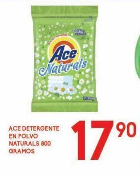 Alsuper Detergente ace naturals 800g oferta