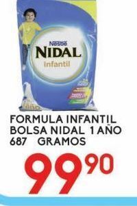 Formula infantil bolsa nidal 1 año 687g