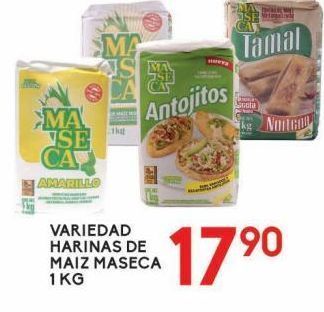 Alsuper Harina de maíz maseca 1kg oferta