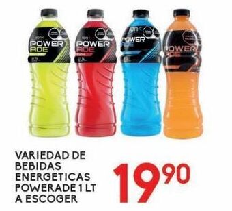 Alsuper Bebidas energéticas powerade 1l oferta