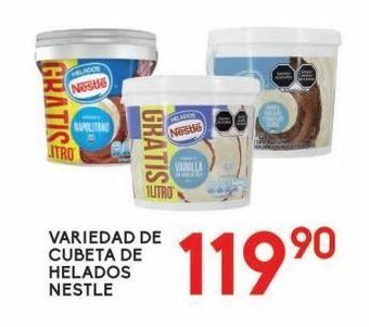 Alsuper Cubeta de helado nestlé oferta