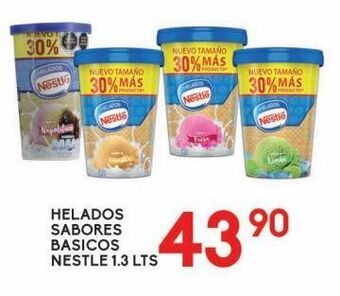 Alsuper Helado sabores basicos nestlé 1,3l oferta
