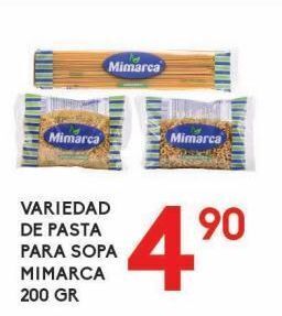 Alsuper Pasta para sopa mimarca 200g oferta