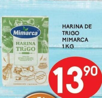 Alsuper Harina de trigo mimarca 1kg oferta
