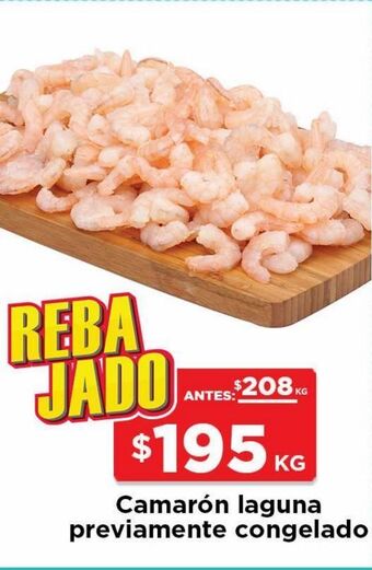 HEB Camaron laguna prev. congelado 1 kg oferta