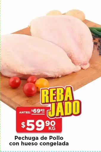 HEB Heb pechuga de pollo c/h 1 kg oferta