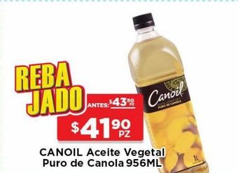 HEB Canoil aceite vegetal puro de canola 946 ml oferta