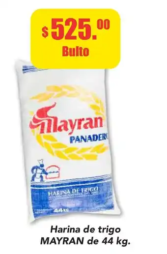 Harina de trigo MAYRAN de 44kg