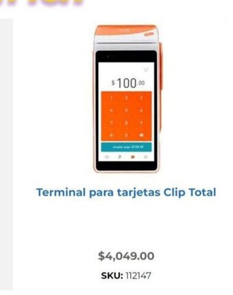 OfficeMax Terminal para tarjetas Clip Total oferta