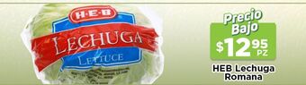 HEB Heb lechuga romana oferta