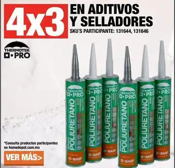 Aditivos y selladores