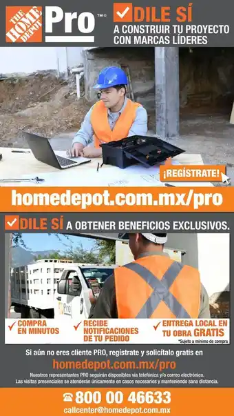 The Home Depot Materiales de construcción oferta