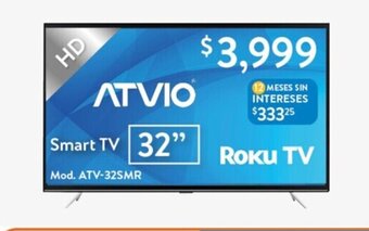 Walmart ATVIO Smart Tv 32" oferta
