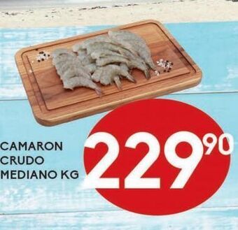 Alsuper Camaron crudo mediano kg oferta